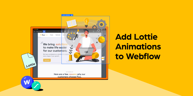 How to add Lottie Animations to Webflow